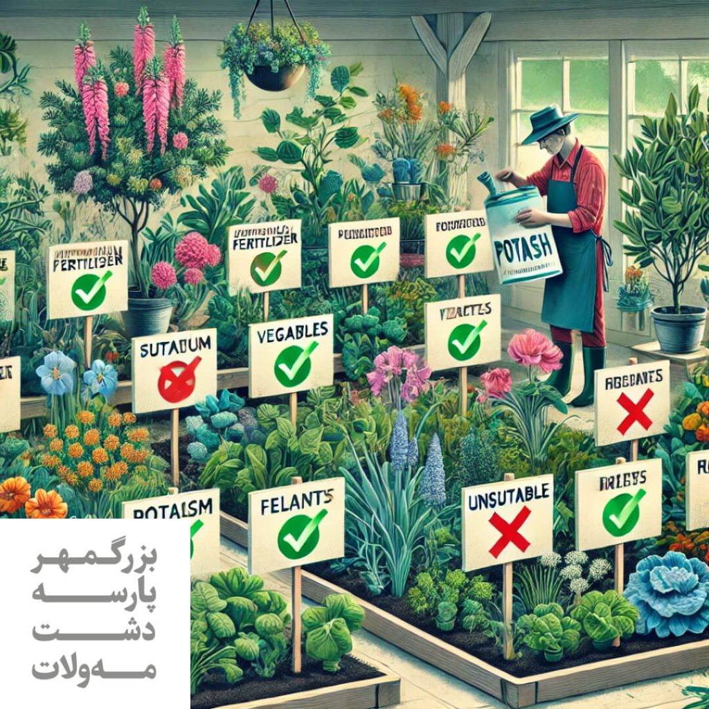 استفاده از کود پتاسیم برای همه گیاهان مناسب است؟