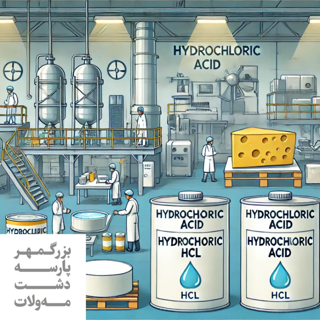 اسید کلریدریک صنایع خوراکی