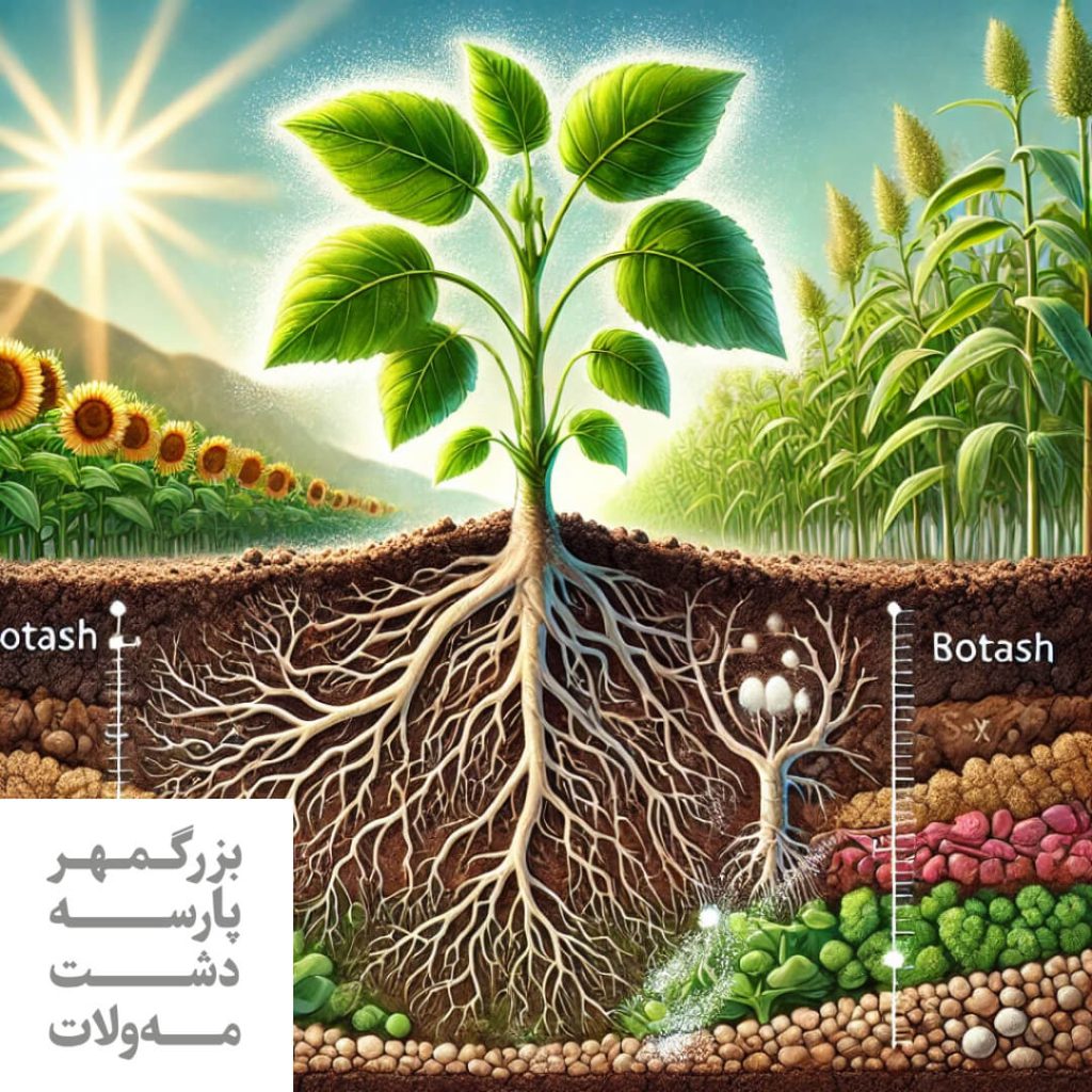 پتاس و نقش آن در گیاه